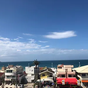 Vista O Mar Demlubrante Na Localização , Bombinhas Brasil